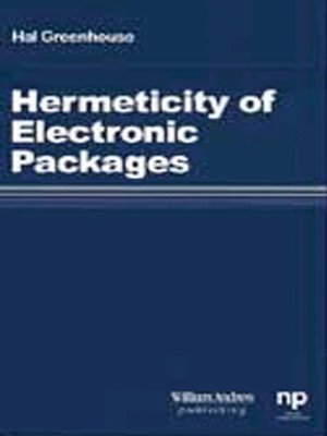 cover image of Hermeticity of Electronic Packages